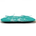 thumbnail image 2 of Sea Animals Chair Seating Cushion, Dolphins Flowers Sea Floral Pattern Starfish Coral Seashell Composition, Soft Seat Pads for Office with Anti-slip Backing, 16"x16", Sea Green White, by Ambesonne, 2 of 6