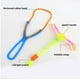 thumbnail image 4 of Juguetes voladores para niños Helicópteros LED Copters Flecha Tirachinas que brillan en la oscuridad Juguetes iluminados Favores de fiesta para niños Juegos de camping al aire libre Rellenos de huevos de Pascua Cestas de relleno (4 unidades) JM, 4 of 5