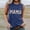 Navy summer tops 2023 women, variant on Dyegold Summer Tops for Women 2023, Summer Tank Tops for Women 2023 Trendy Funny MAMA Letter Print Blouses Dressy Casual Tshirt Sleeveless Round Neck ​Vest