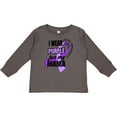 thumbnail image 3 of Inktastic I Wear Purple For My Mama Lupus Awareness Boys or Girls Long Sleeve Toddler T-Shirt, 3 of 5