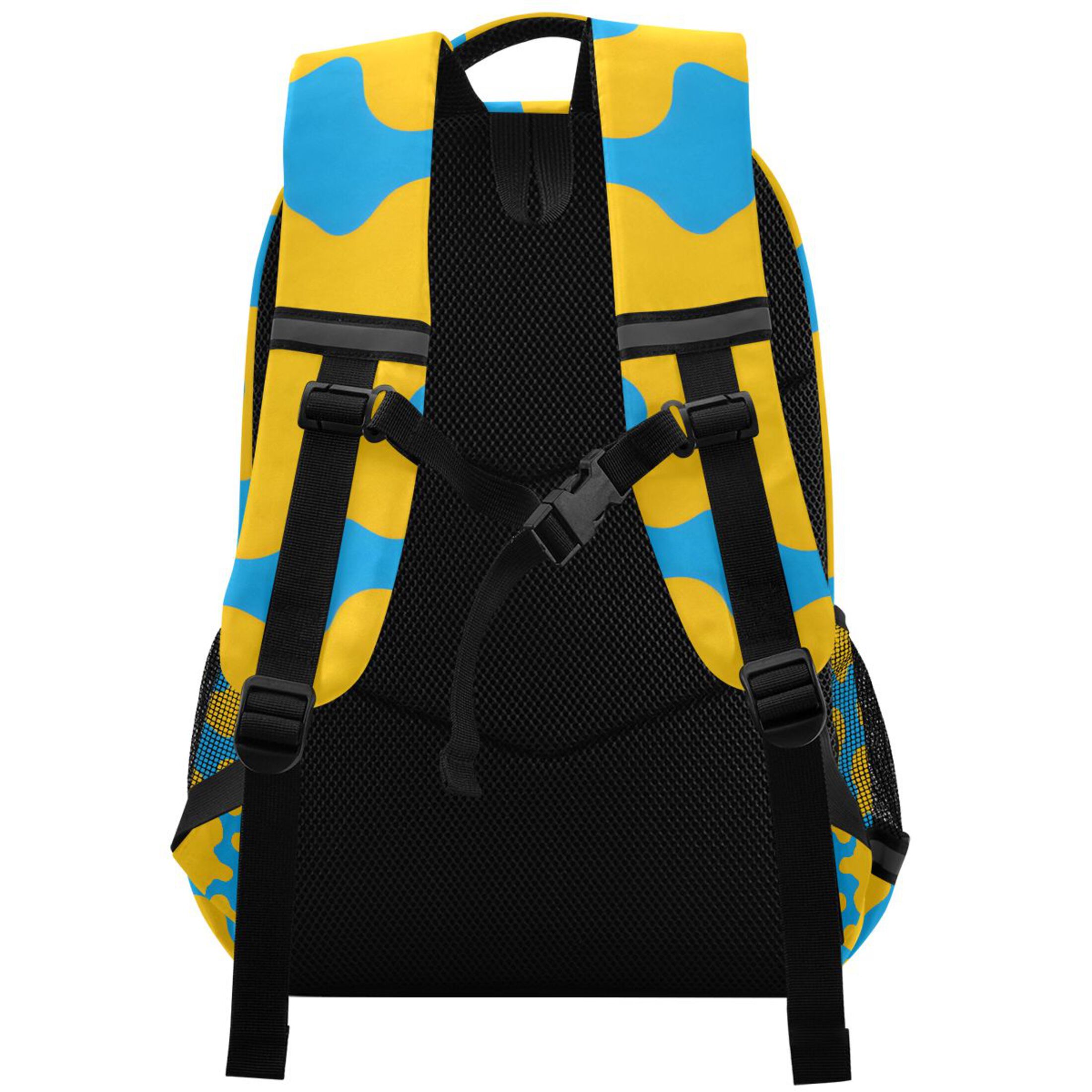 ALAZA Cow Print Backpack Elementary School Bag Bookbag Travel Rucksack