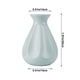 thumbnail image 3 of Fiudx Ofertas del día Jarrón de imitación de plástico esmaltado, arreglo floral para sala de estar, decoración de mueble de TV, decoración de flores secas, maceta, utensilio para flores, 3 of 6