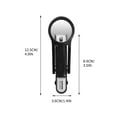 thumbnail image 2 of Stainless Steel Large Opening Nail Clippers for Elderly & Thick Nails - Ergonomic Anti-Slip Handle with Nail Catcher, Portable Manicure Pedicure Tool for Men Women Travel Home Use, 2 of 2