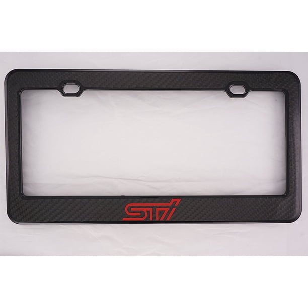 Sti Carbon Fiber License Plate Frame, By PRC