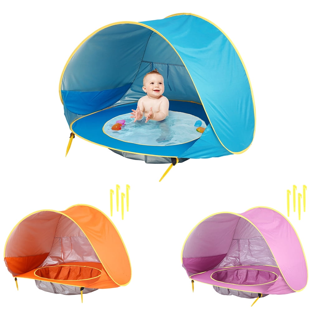 DGROEE Baby Beach Tent Pop Up Tent Toddlers Toys House Beach Pool Sun
