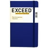 Exceed Medium Journal, Narrow Ruled, 120 Pages, 5" x 8.25", Blue, 86502