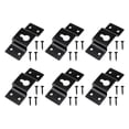 thumbnail image 4 of funtasica 6 Pieces Surround Speaker Wall Hanging Brackets Sturdy Accessory with Screws B, 4 of 9