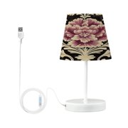YAZAOO Table Lamp Creative Petals Of Elegance Pattern Simple Pattern Night Light