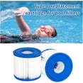 thumbnail image 2 of 79*89mm,2 Pack Swimming Pool FilterPool Cleaner Filter Element,Pool Filter Pump Filter Element,Washable and Replaceable, 2 of 5