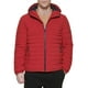 thumbnail image 1 of Chaqueta Tommy Hilfiger de poliéster elástico con capucha, plegable, roja, para hombre, 1 of 4