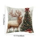 thumbnail image 3 of Fundas de Almohada Navideñas de 45 X 45 Cm, Decorativas, con Tela Suave y Cremallera Oculta para Decoración Del Hogar., 3 of 6
