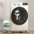 thumbnail image 4 of 8Pcs Anti Vibration Washing Machine Mats Support Anti-Slip Rubber Feet Base Pads, 4 of 6
