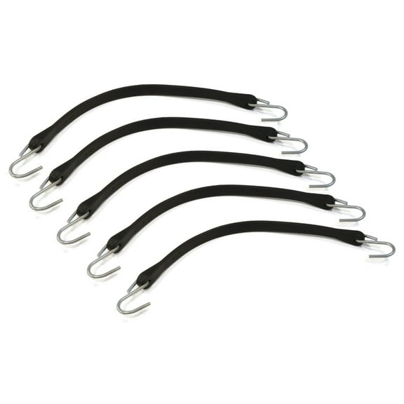 The ROP Shop | Heavy Duty 15" Bungee Cord Tie Down Tarp Straps