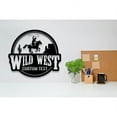 thumbnail image 5 of Handmadetneonsign Personalized Wild West Metal Wall Art LED Light, Custom Rodeo Metal Sign, 5 of 5