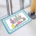 thumbnail image 6 of Qocolhg Carrots Bunny Happy Easter Kitchen Mats,Spring Home Decor Kitchen Rugs for Floor,Easter Doormat Spring Welcome Mat,Easter Bathroom Rugs Front Door Mat Indoor Outdoor Entrance Decor Clearance, 6 of 6