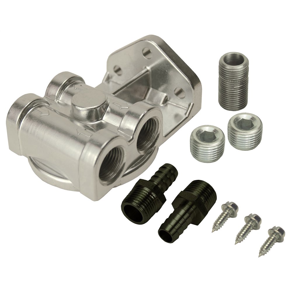 Derale 15729 Engine Oil Filter Remote Mounting Kit