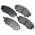 thumbnail image 2 of Disc Brake Pad Set Fits select: 2000-2006 NISSAN SENTRA, 1989-1994 NISSAN 240SX, 2 of 2