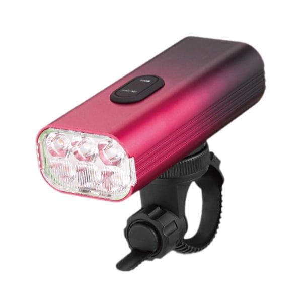 Luz frontal de bicicleta,Luz de bicicleta LED USB RECARGABLE BICICO FEARLE,Luz delantera de bicicleta para montar la noche impermeable,Ligera de iluminación fuerte de luz de bicicleta,Montaña