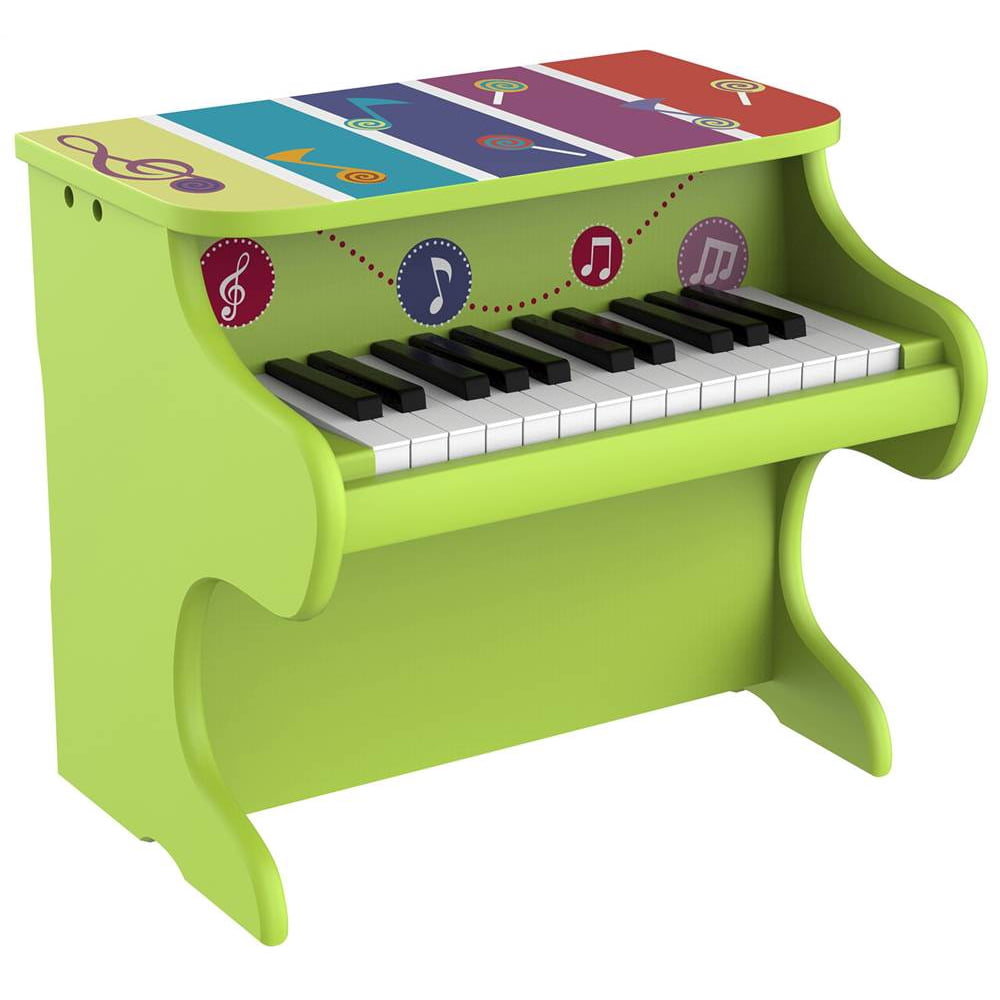 Hey! Play! Children's Toy Piano Colorful Musical Upright Piano by