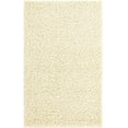 thumbnail image 3 of Unique Loom Solace Comfort Solid Shag Rug ,Rectangle,3' 3" x 5' 3" Pure Ivory Shag Solid Living Room Bed Room Dining Room, 3 of 6