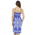 thumbnail image 3 of Just Love Summer Dresses for Women - Petite to Plus Size Fit - Sundresses (Royal Short Dress, Medium), 3 of 3
