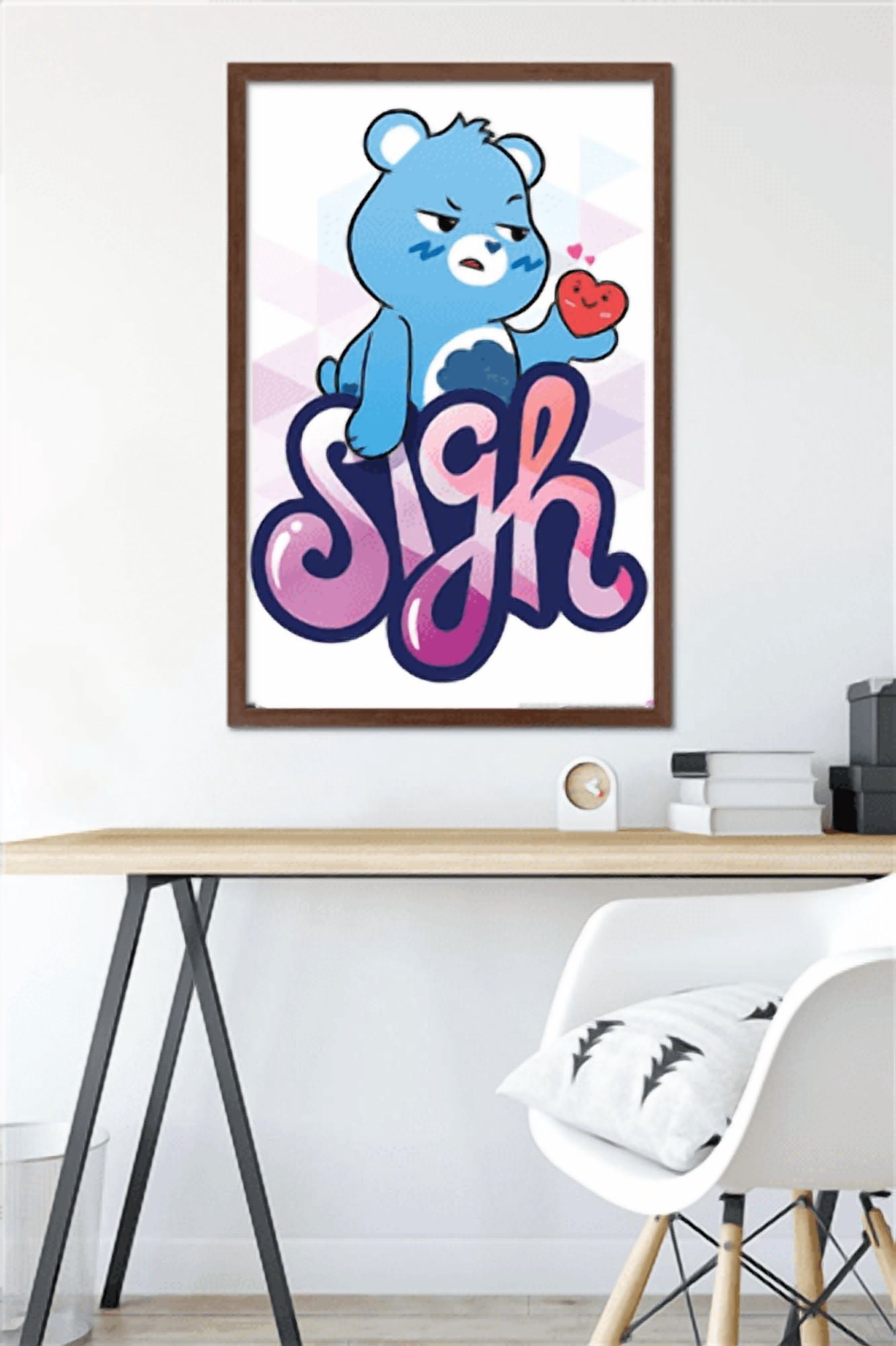 Care Bears: Unlock The Magic - Sigh Wall Poster, 22.375" x 34" Framed