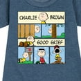 thumbnail image 3 of Peanuts - Good Grief Comic - Toddler & Youth Girls Fleece Dress, 3 of 6