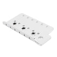 thumbnail image 2 of Guitar Bridge Bottom Plate, Practical Easy Replacement Fashionable Electric Guitar Bridge Base Plate Metal  For DIY, 2 of 8