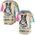 thumbnail image 3 of Welcome to Border Collie Classroom Teacher Dog Mom All Over Print 3D Baseball Shirt Borders Dog Lovers Gifts Idea Softball Sport - 02015, 3 of 6