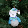 thumbnail image 6 of Christmas LED Lighted Christmas Bear Ornament Xmas Tree Pendant and Decor for Holiday Home Decoration, 6 of 6