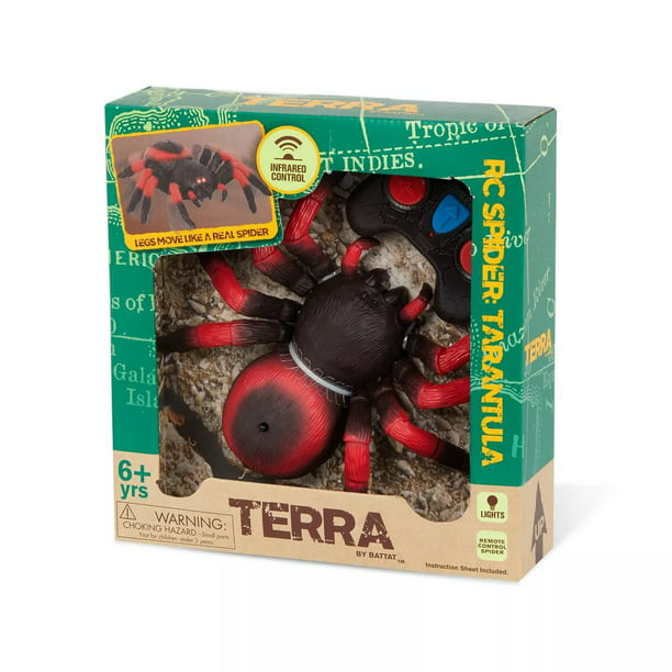 Electronic Toy Infrared Light-Up Spider and Remote Control Terra by Battat,  Tarantula 