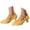 Yellow, variant on Mary Jane Heel Strap Dress Shoes for Autumn Party Women