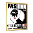 thumbnail image 2 of Designart 'Style Passion Life Fashion Woman III' Vintage Framed Art Print, 2 of 4