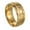 golden, variant on Men Rings Titanium Ring Finger Ring Fashion Jewelry Lovers Ring Circle Band-black-12