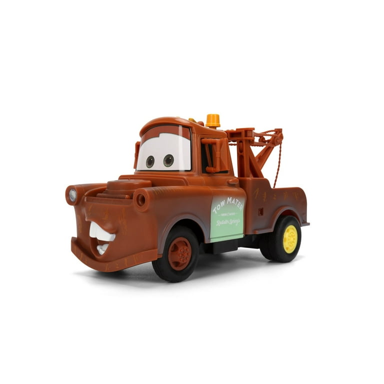 Jada Toys Disney Pixar Cars 1:24 Tow Mater RC Radio Control Cars