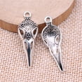 thumbnail image 3 of HOOUN Multicolor 80 Pcs Tibetan Silver Beak Charms Pendant 35X13MM DIY Making C14911-Tibetan Silver, 3 of 3