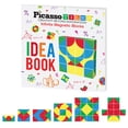 thumbnail image 3 of PicassoTiles 16PCS 1" Infinite Magnetic Puzzle Game Magic Pixy Cube, Brain Teaser Set with Ideabook, Pattern Block Matching, STEM Learning Toy, 3 of 5