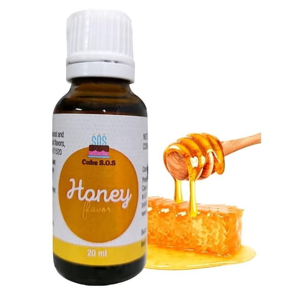 Cake S.O.S Honey Liquid Flavoring, 0.68 fl oz (20 ml)