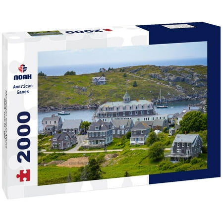 Noah Jigsaw Puzzle Monhegan Island Maine Blick vom Hügel 2000 pieces
