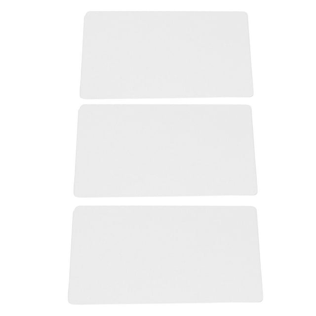 Metal Business Card, Anti Rust Thermal Transfer Metal Business Cards Blanks Aluminum For Commercial Activity Silver,Gold,Pearl White