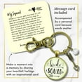 thumbnail image 2 of Bride Squad Gutsy Goodness Bronze Keychain Bridesmaid Wedding Womens Jewelry Gift Bachelorette Party Arrow, 2 of 8