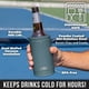 thumbnail image 4 of Enfriador de Latas Aislado DUALIE 3 en 1 Universal 355 mL Azul Piedra, 4 of 6