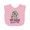AD-Pink, variant on Inktastic My Nana Loves Me Granddaughter Horse Girls Baby Bib