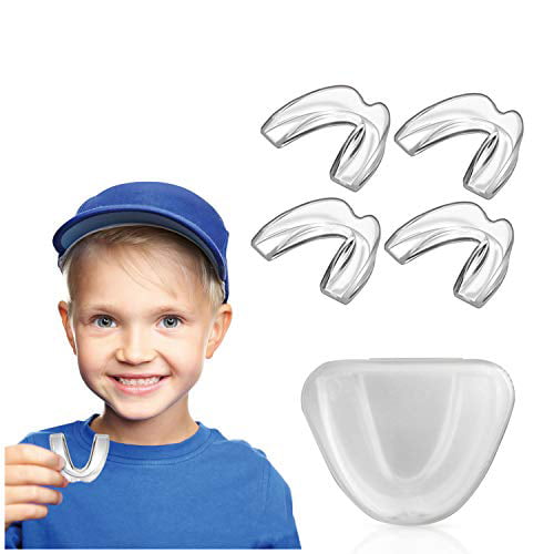 10 Pack Athletic Mouth Guards Moldable Fits Any Size 12 Years or Older 