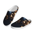 thumbnail image 2 of Wukai Elegant Golden Blue Ornaments Print Women's Indoor Bedroom Slipper Slip On Shoes, Unisex House Shoes with Anti-Skid Sole for Men, Gift for Women Men-46/47, 2 of 7