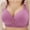 Purple, variant on Jacenvly Sleep Bras for Women Clearance Solid Elastic Soft Womens Bralettes Woman'S Lace Breathable Bra Underwear No Rims Beige