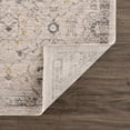 thumbnail image 6 of Hauteloom Annie Living Room, Bedroom Area Rug - Traditional - Off White, Taupe, Dusty Sage - 7'10" Round, 6 of 18