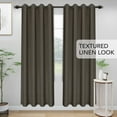thumbnail image 2 of Easy-Going Blackout Curtains, Taupe, 52 x 108 inch, 2 of 7
