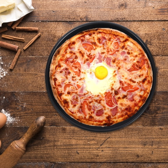 UPGRATOR Bakeware Pan Pizza Round Shape Nonstick For Families Baking Pizza 1Pcs 8 Inches