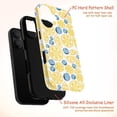 thumbnail image 4 of Lemon & Blueberry Watercolor Phone Case, Fresh Citrus & Berry Pattern iPhone Cover, Bright Summer Design for iPhone 16 15 14 13 12 11 Pro Plus Max Mini, 4 of 6